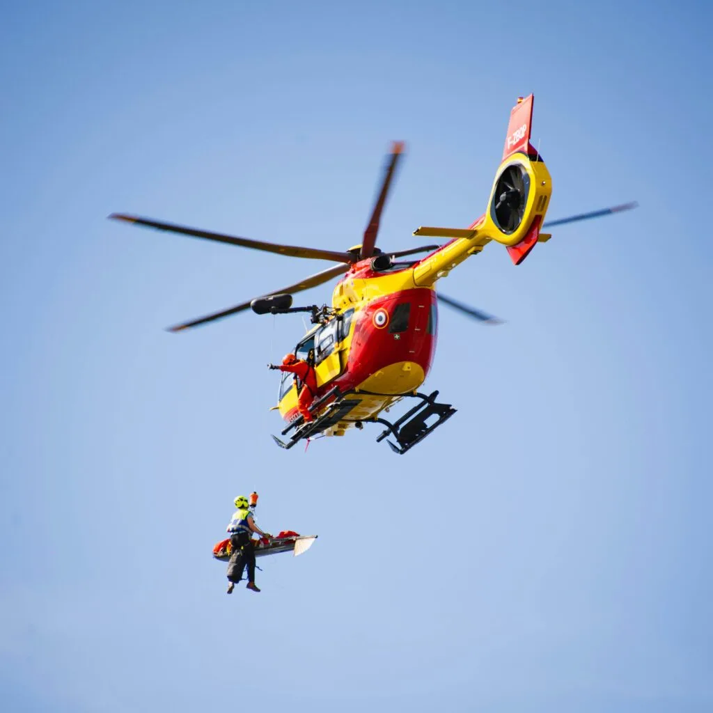Illustration de secours en montagne